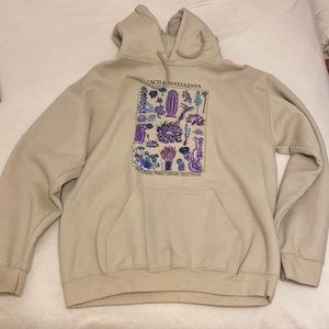 Cacti and succulent sweatshirt
